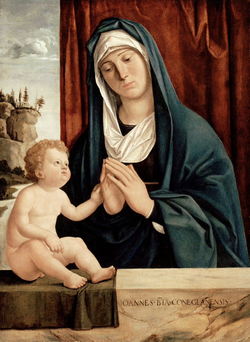 Jomfru med barnet - Cima da Conegliano