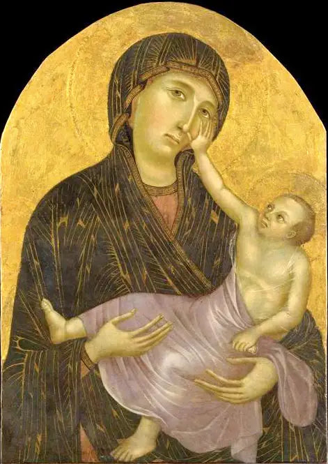 Jomfru med Barnet - Cimabue
