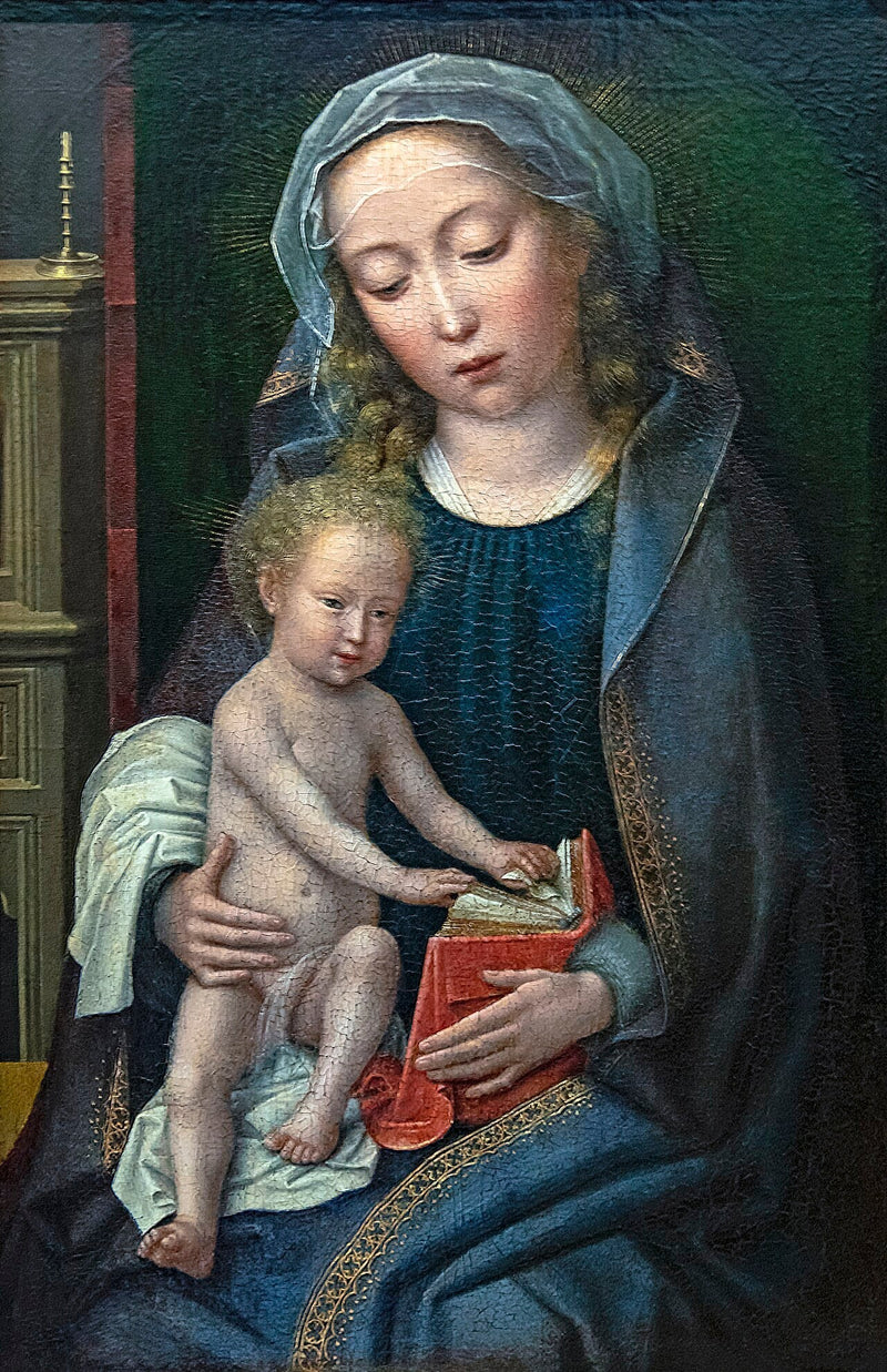 Jomfru med Barnet - Gérard David