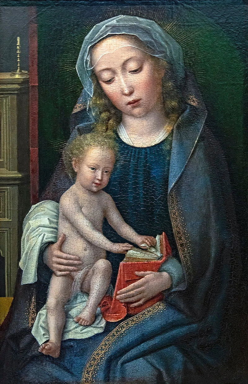 Jomfru med Barnet - Gérard David