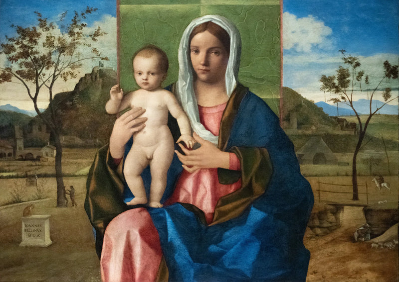 Jomfru med barnet - Giovanni Bellini