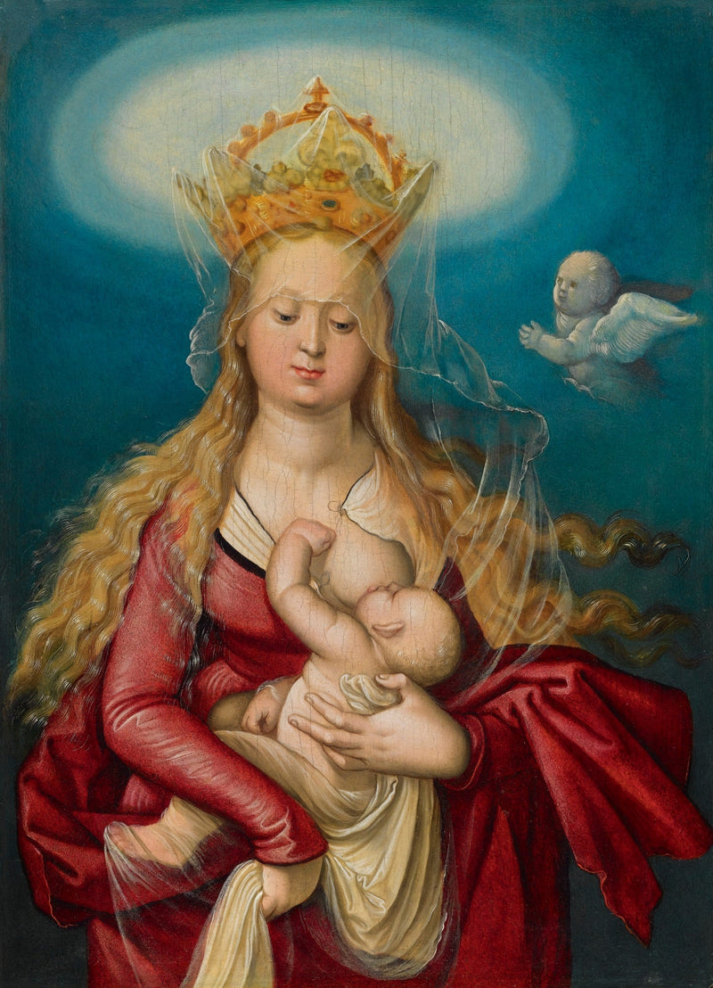 Jomfru med barnet - Hans Baldung Grien