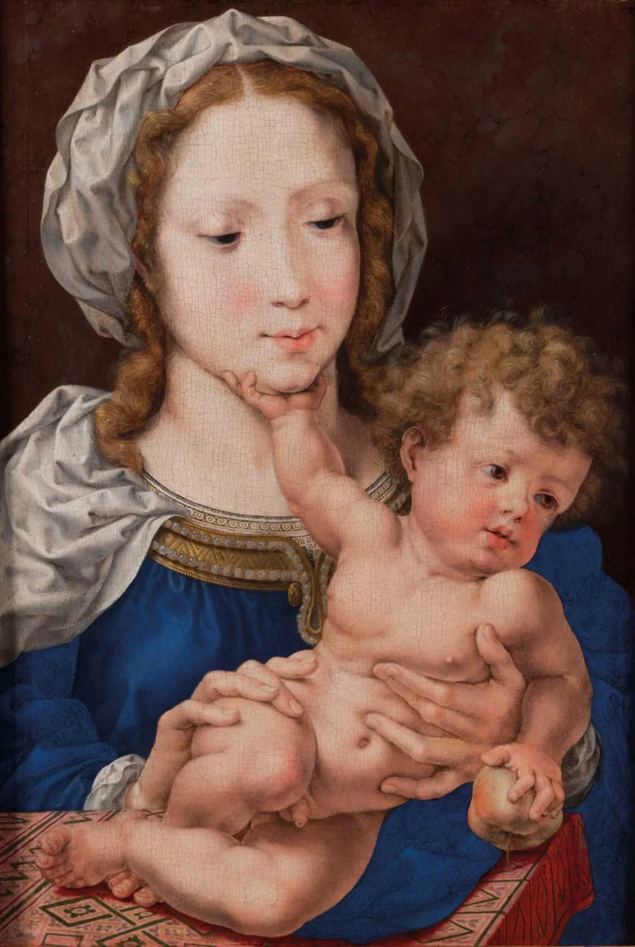 Jomfru med barnet - Jan Gossaert