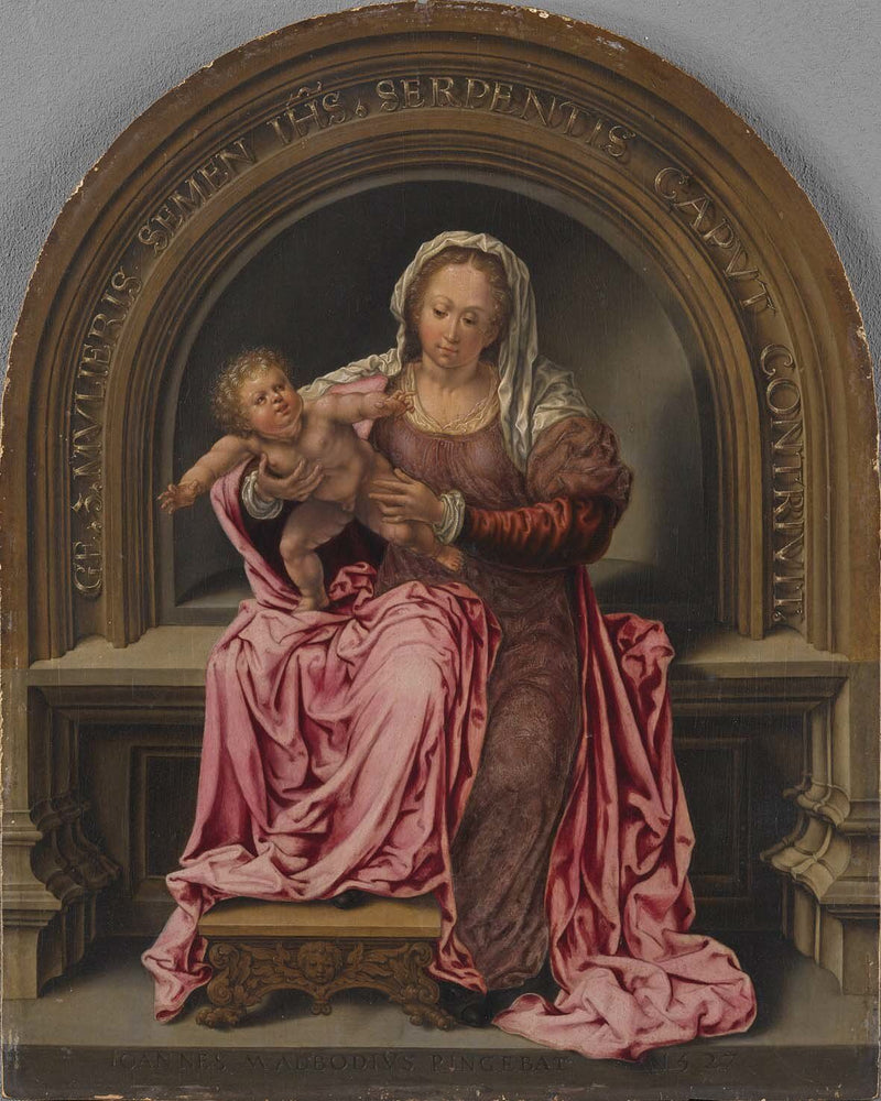 Jomfru med Barnet - Jan Gossaert