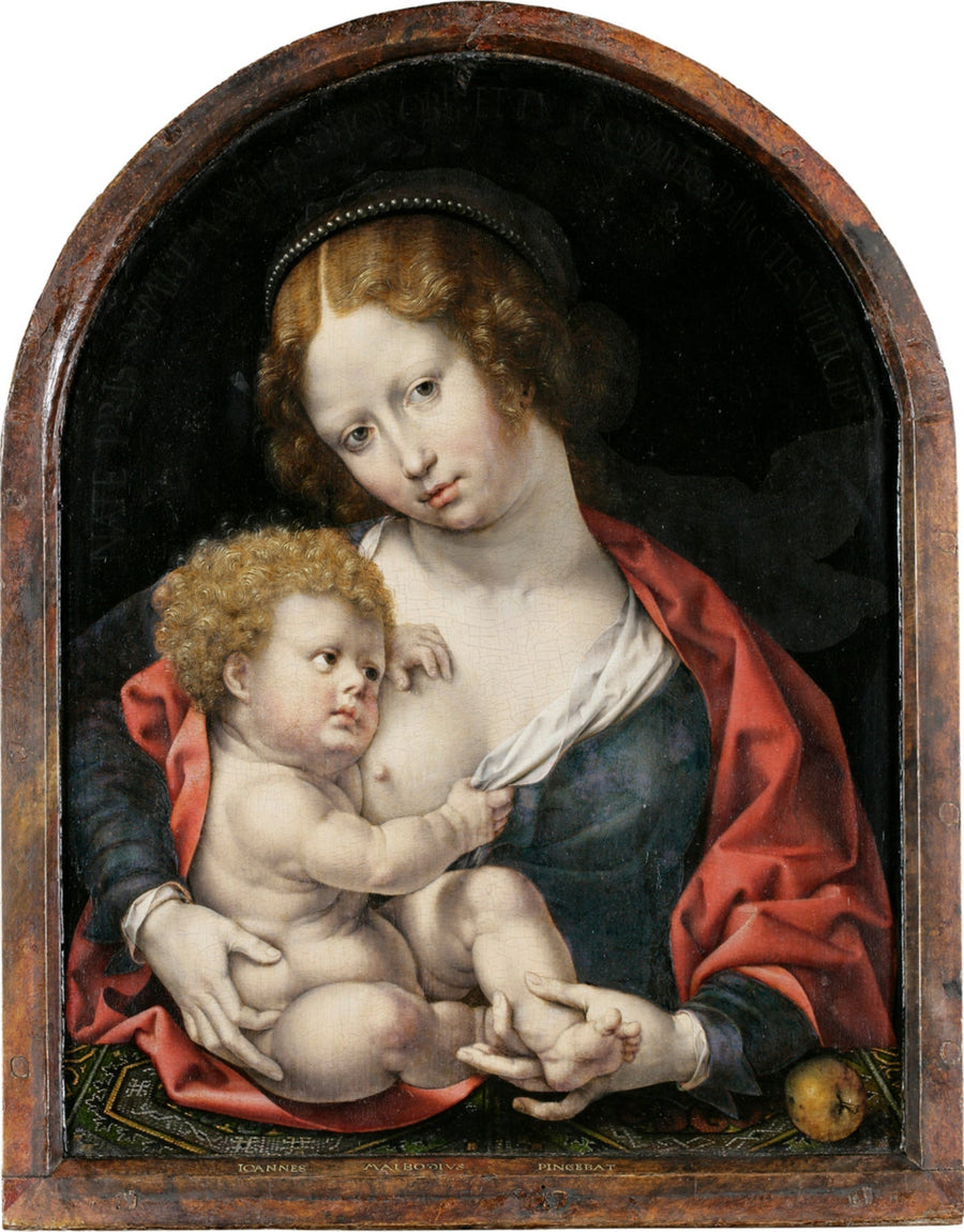 Jomfru med barnet - Jan Gossaert