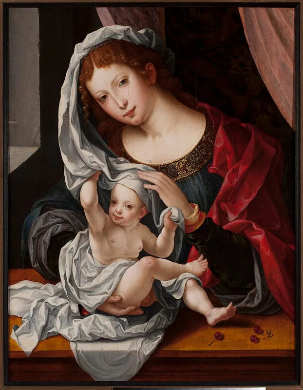 Jomfru med Barnet Jesus - Jan Gossaert