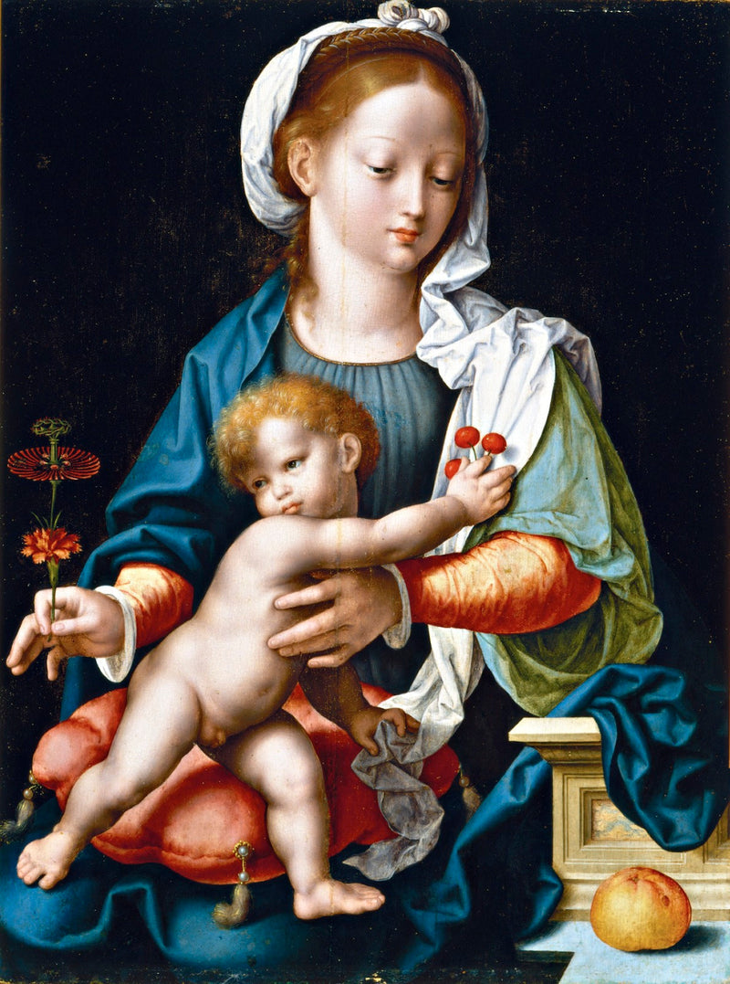 Jomfru med barnet - Joos van Cleve