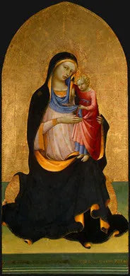 Jomfru med Barnet - Lorenzo Monaco