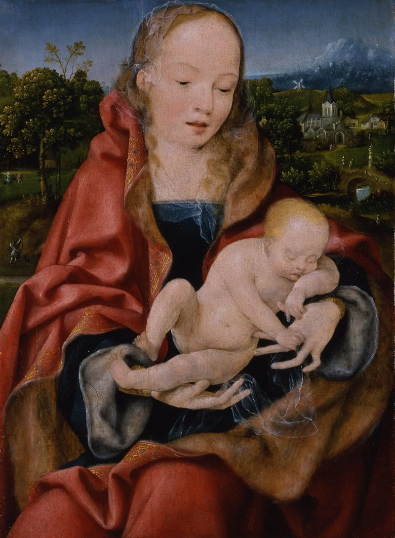 Jomfru med barnet (Prag) - Joos van Cleve