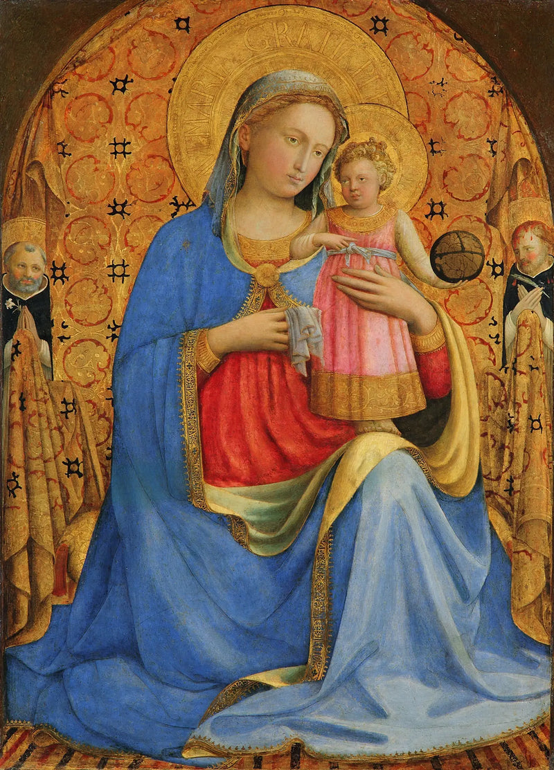 Jomfru med Barnet - Fra Angelico