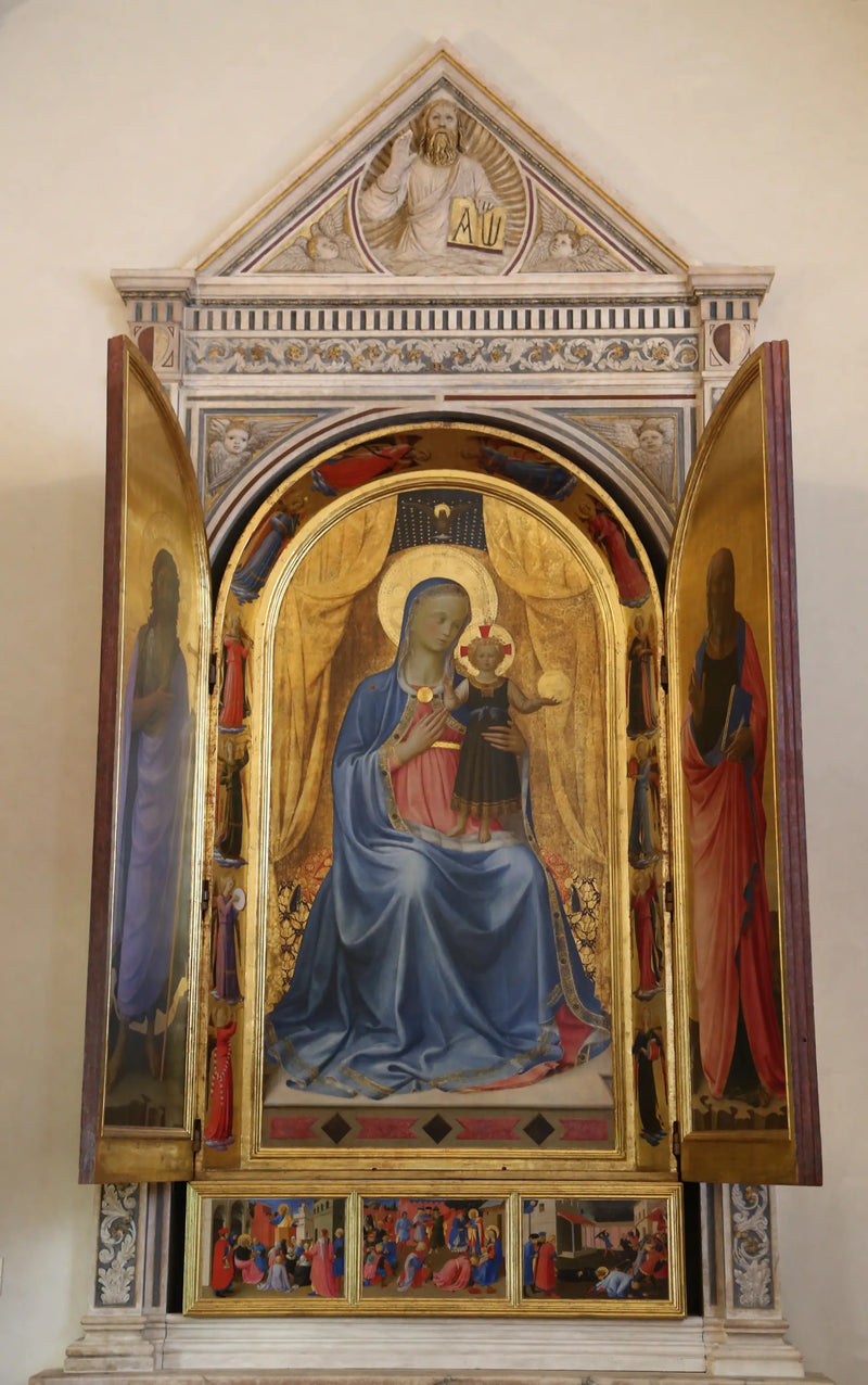 Jomfru med Barnet - Fra Angelico