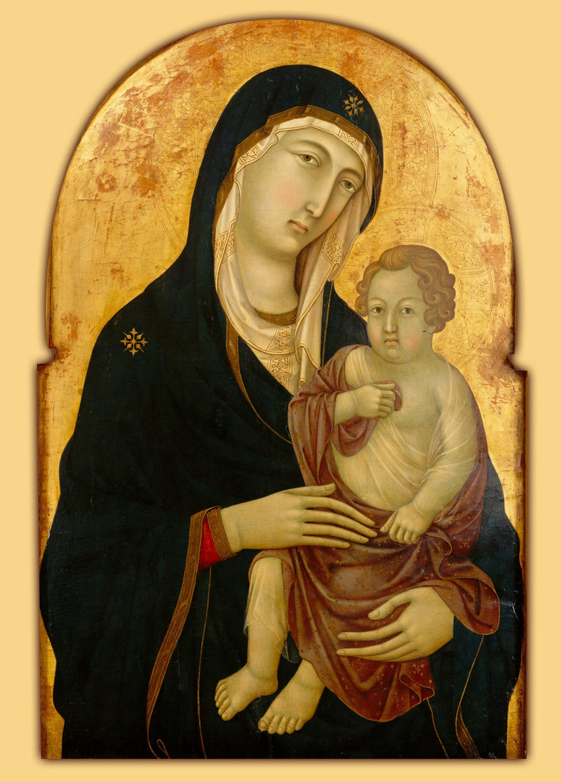 Jomfru med Barnet - Ugolino di Nerio