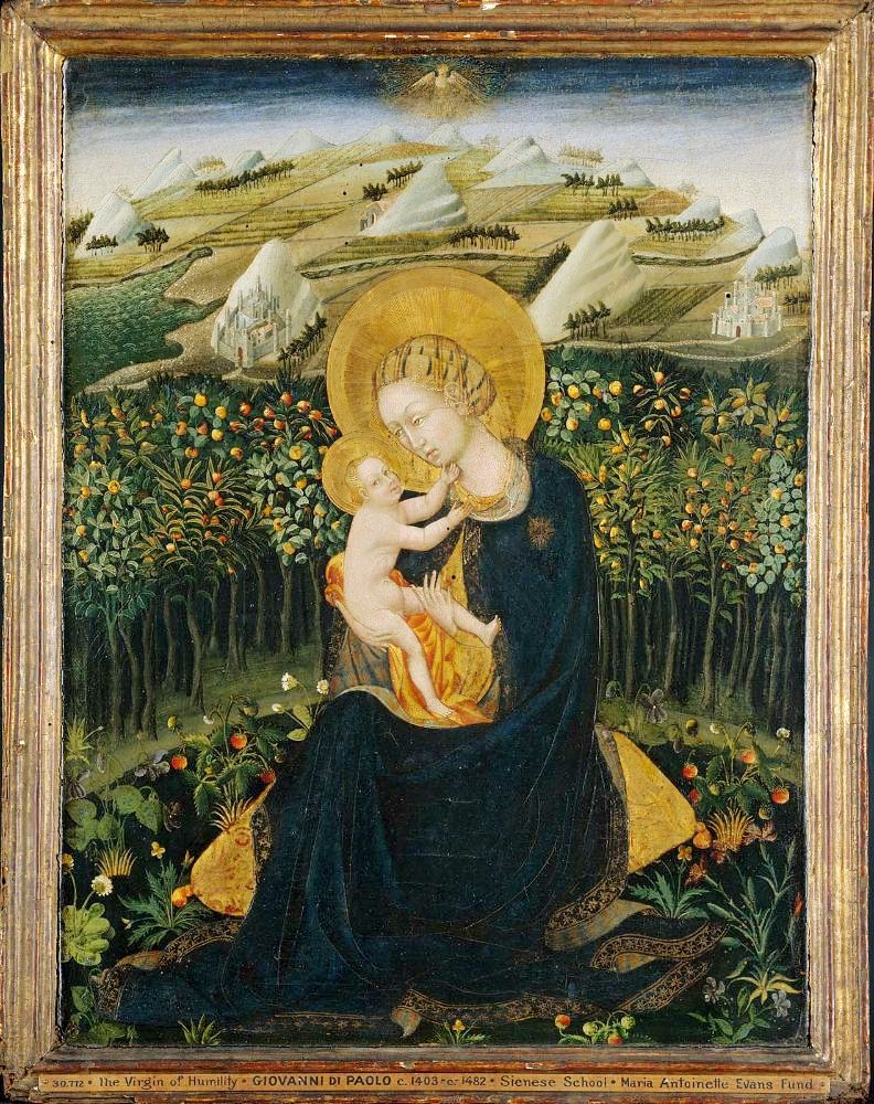 Ydmyghedens Jomfru - Giovanni di Paolo