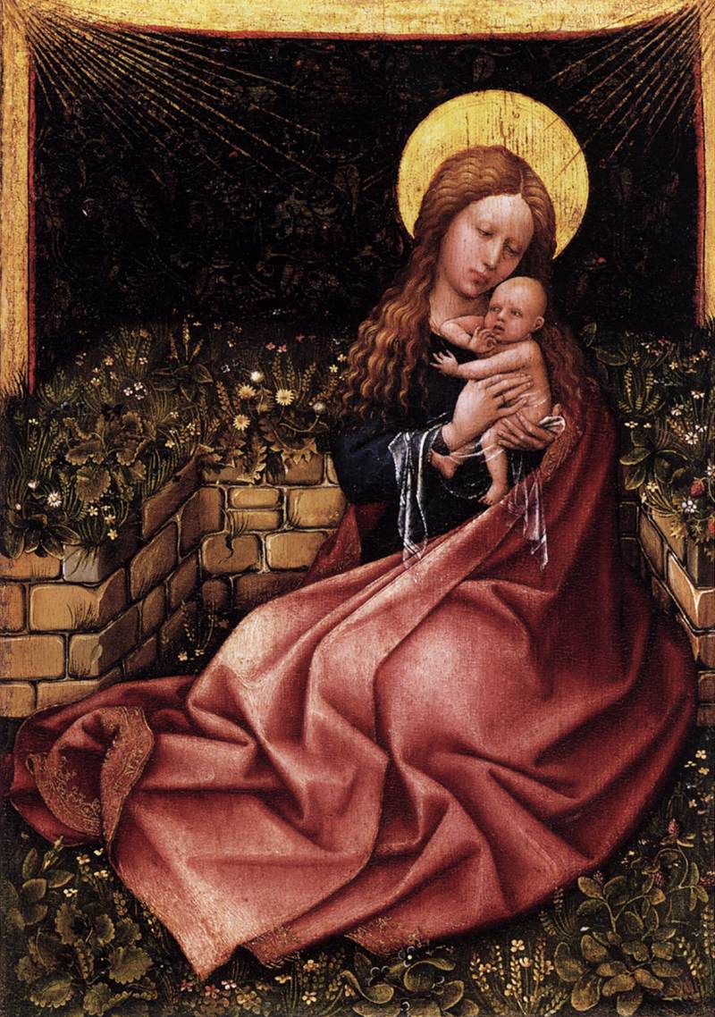 Ydmyghedens Jomfru - Robert Campin