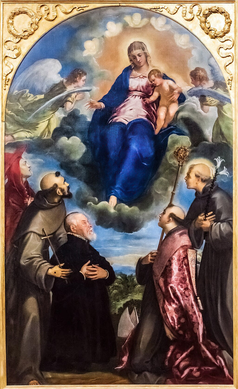 Jomfru i herlighed - Jacopo Tintoretto