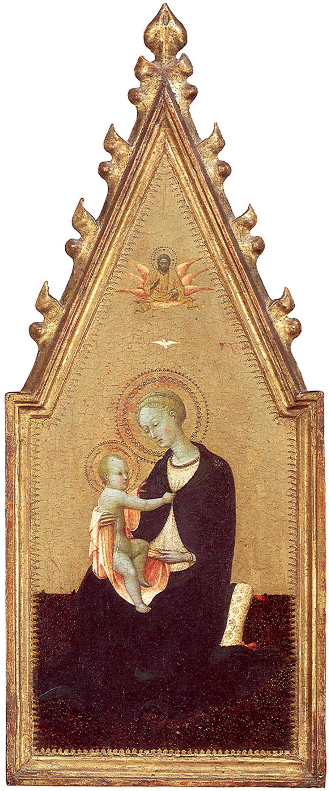 Vierge de l'humilité - Sassetta image 1 copie peinte à la main à l’huile