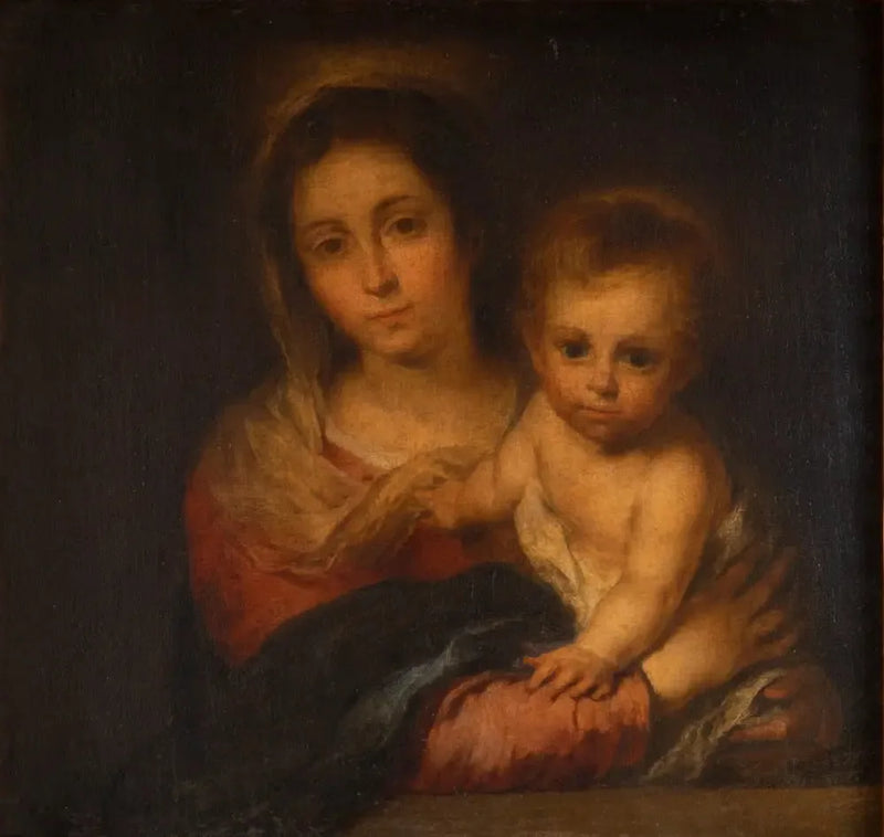 Jomfru af Servietten - Bartolomé Esteban Murillo