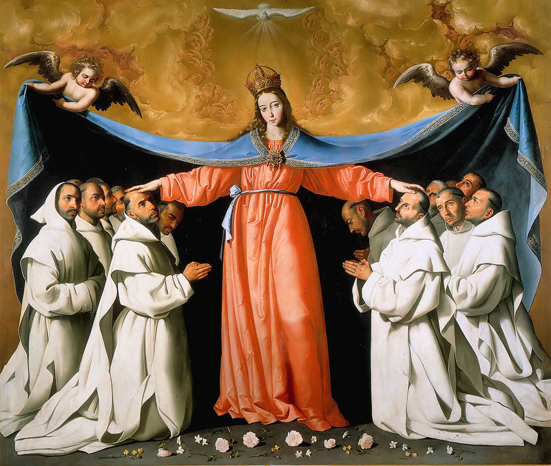 Jomfru af Las Cuevas - Francisco de Zurbarán