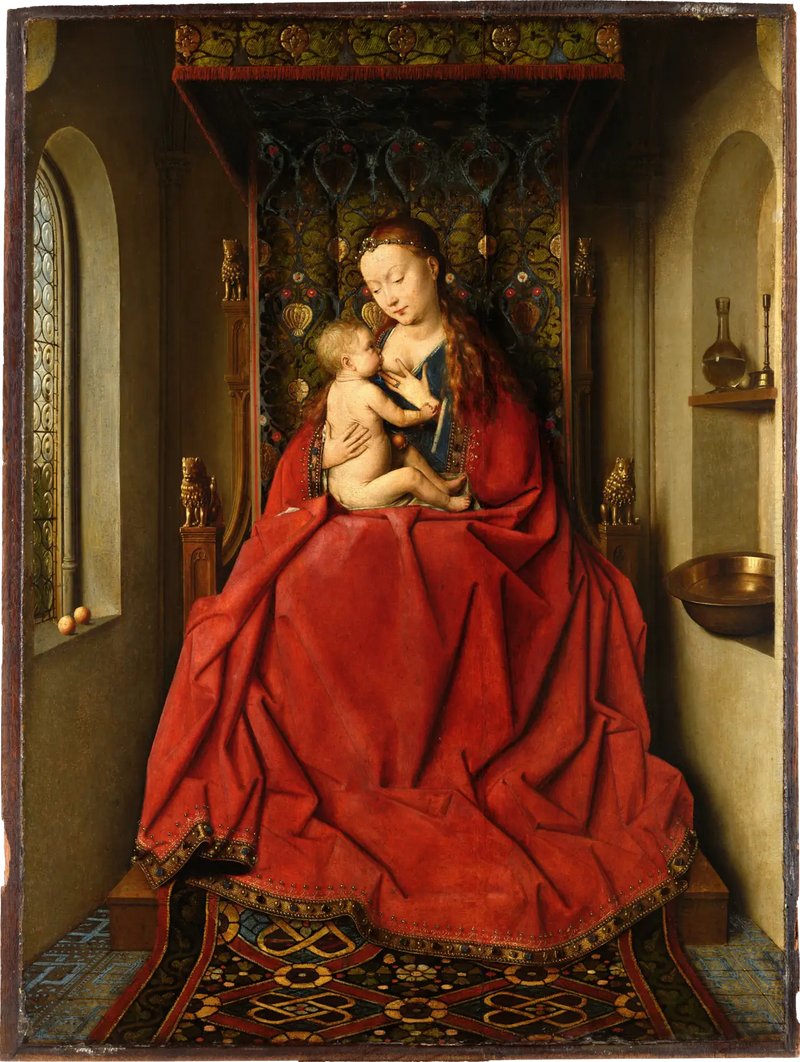 Jomfru af Lucca - Jan van Eyck