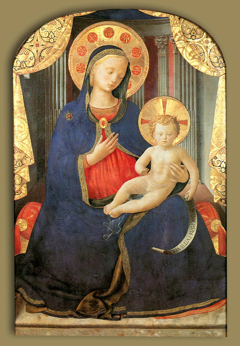 Jomfru af ydmyghed - Fra Angelico