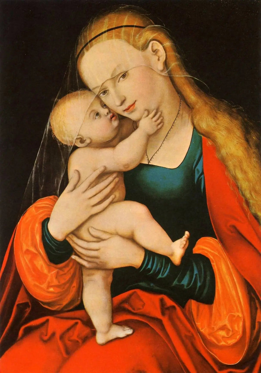 Jomfru af den gode hjælper - Lucas Cranach den Ældre