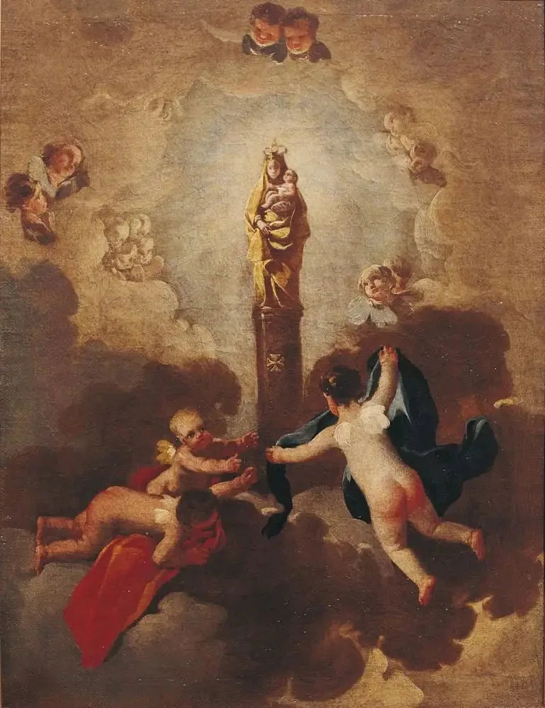 Søjle Jomfru - Francisco de Goya