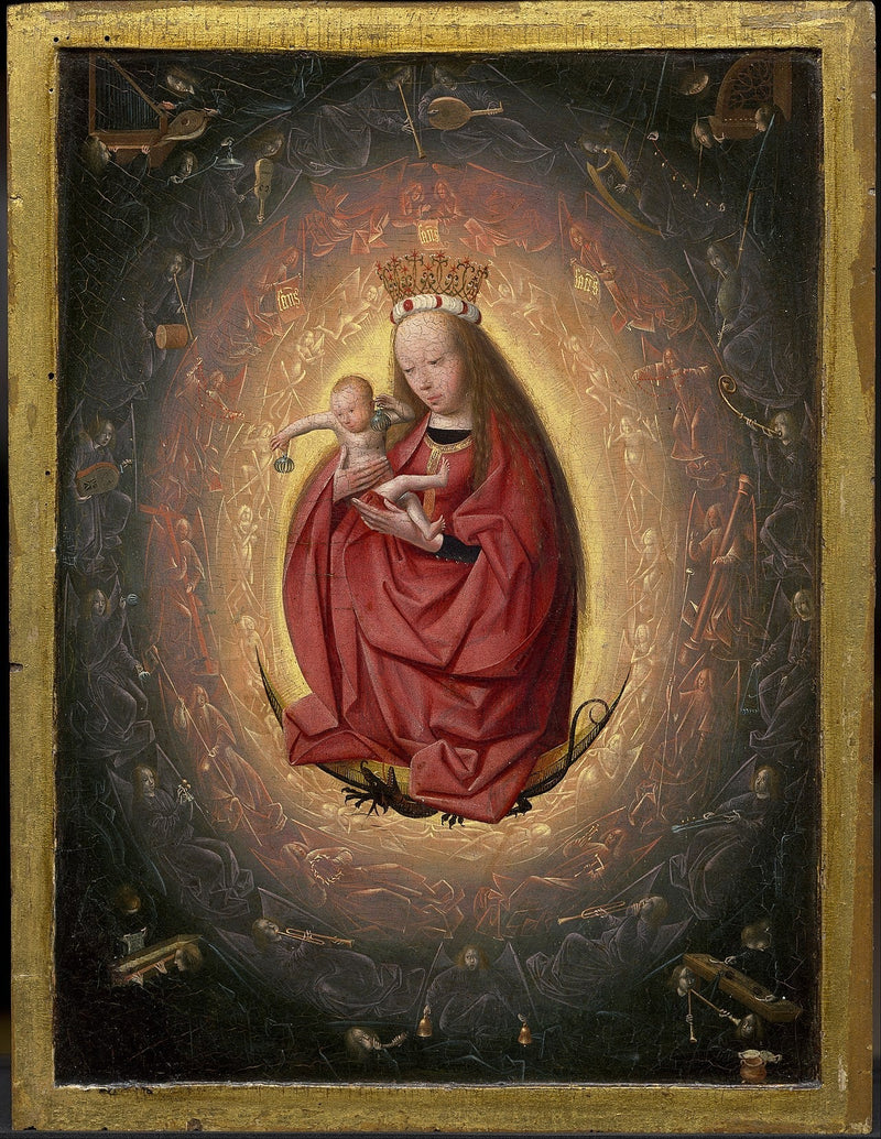 Jomfru i herlighed - Geertgen tot Sint Jans