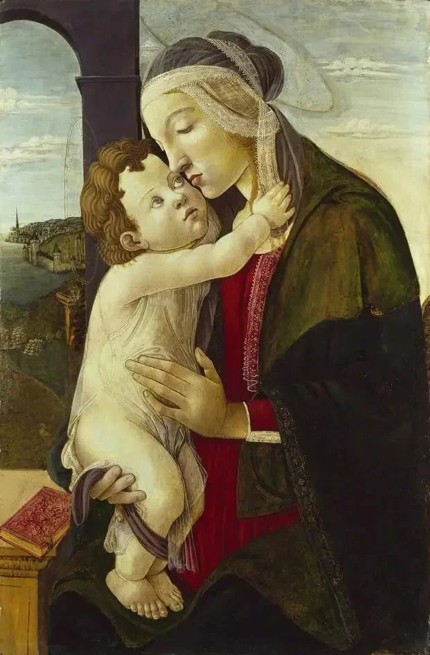 Jomfruen og Barnet - Sandro Botticelli