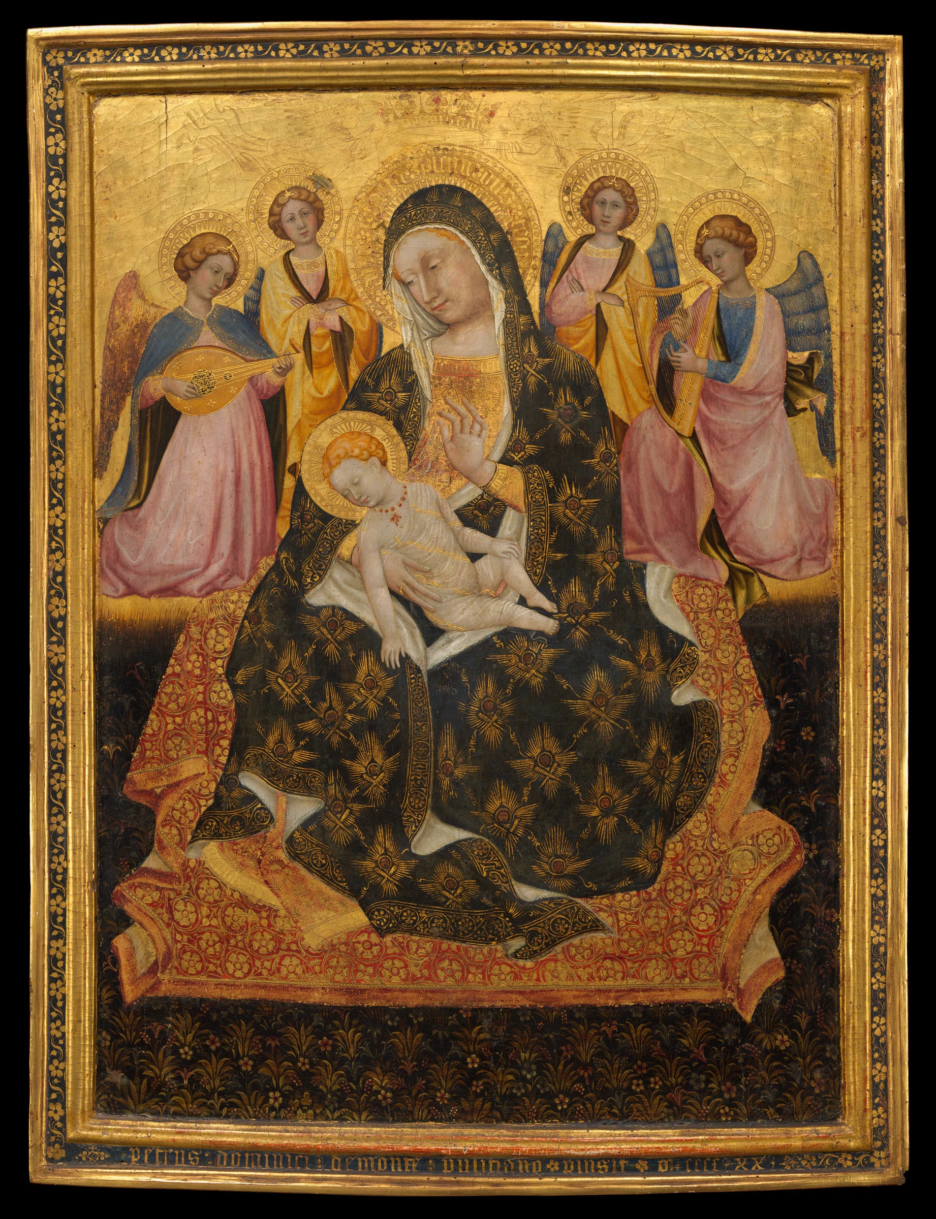 Vierge à l'Enfant avec des anges - Pietro di Domenico da Montepulciano