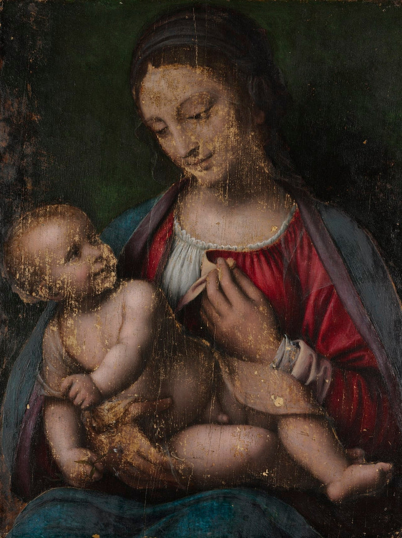 Jomfru og Barn - Bernardino Luini