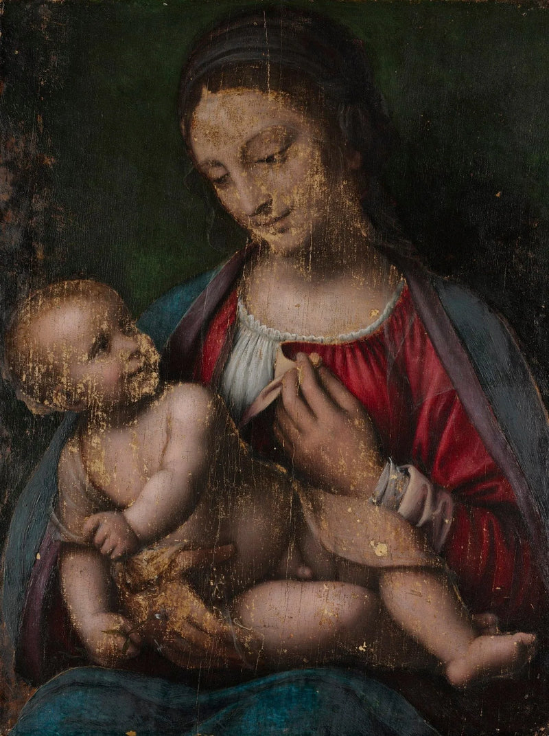 Jomfru og Barn - Bernardino Luini