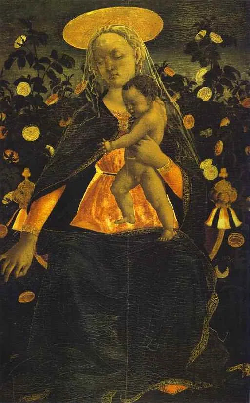 Jomfru og Barn - Domenico Veneziano