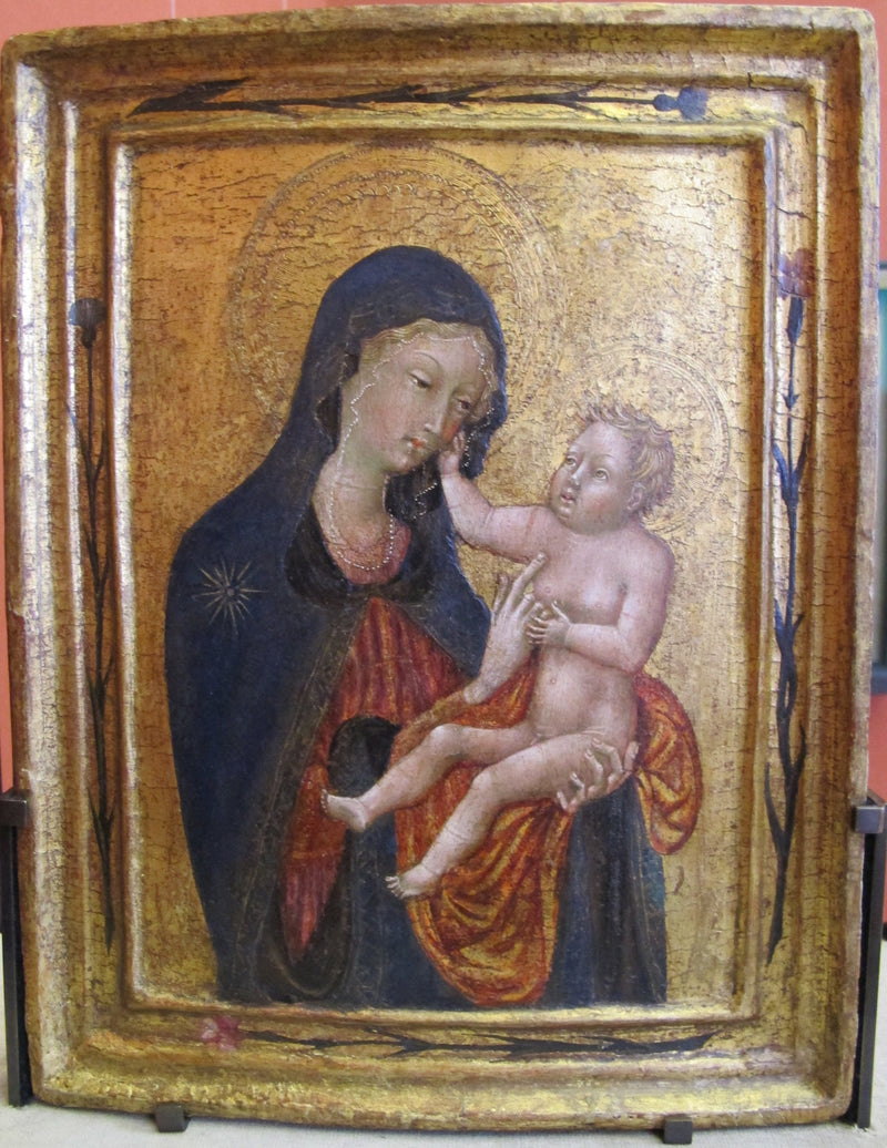 Jomfru og Barn - Giovanni di Paolo