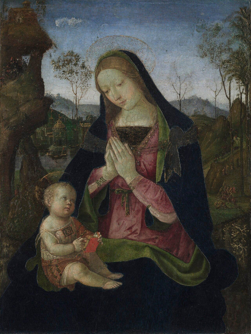 Jomfru og Barn - Pinturicchio