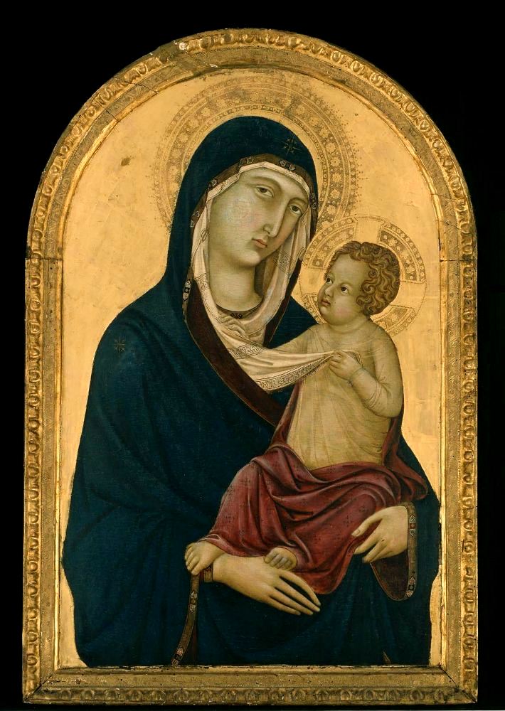 Vierge et Enfant - Ugolino di Nerio - Alpha Reproduction