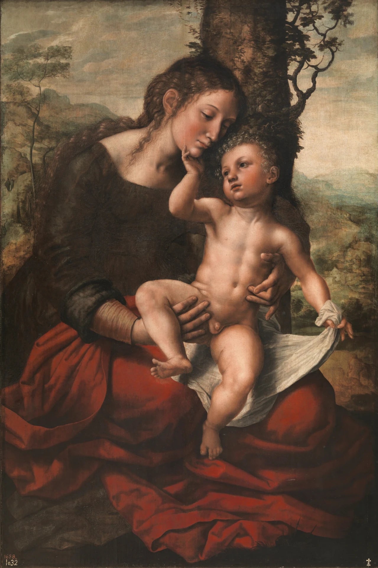 Vierge à lEnfant - Jan Sanders van Hemessen