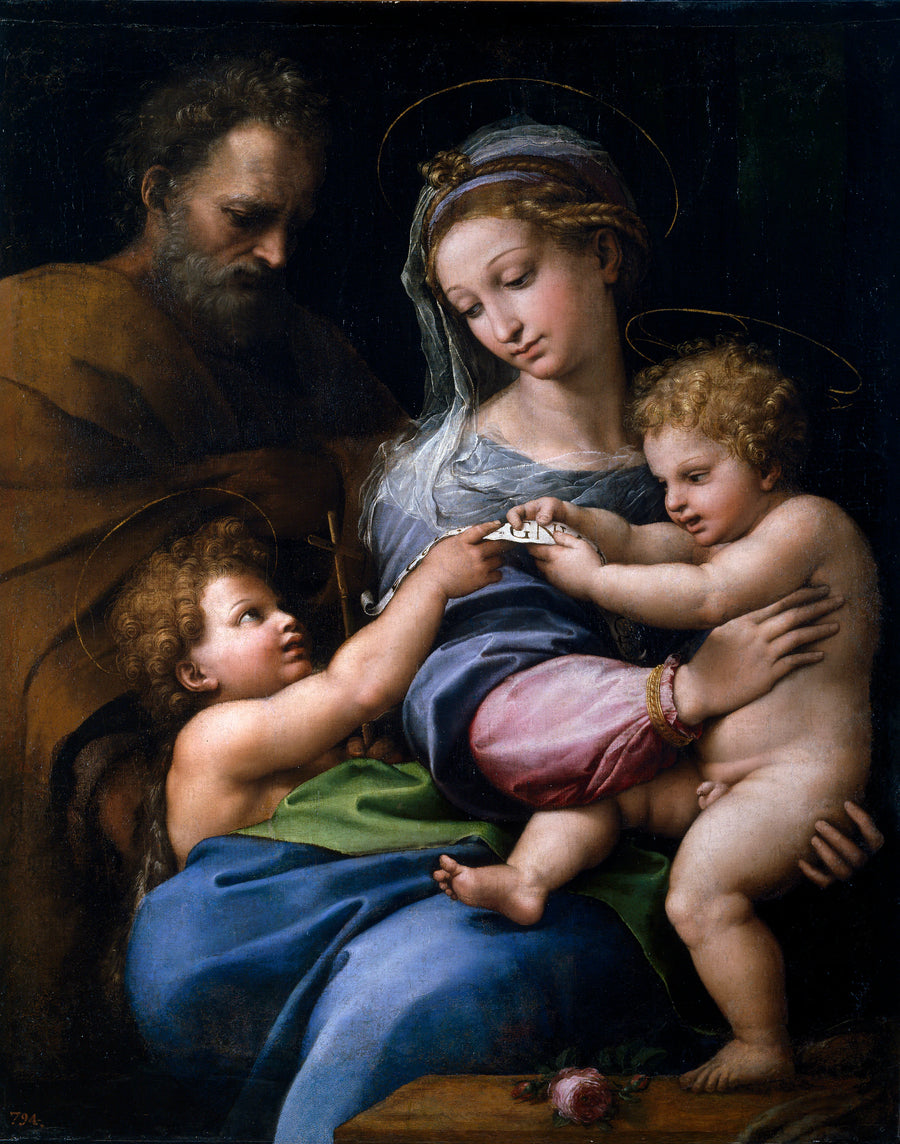 La Vierge à la rose - Raphaël