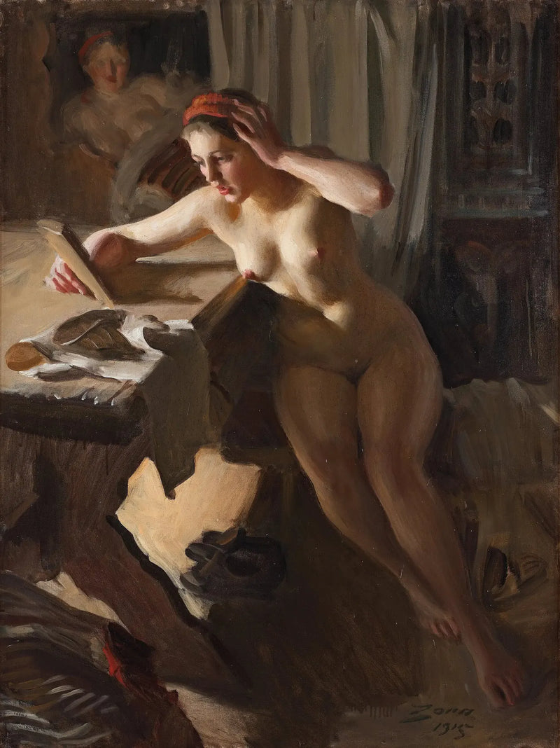 Gamle spejl - Anders Zorn