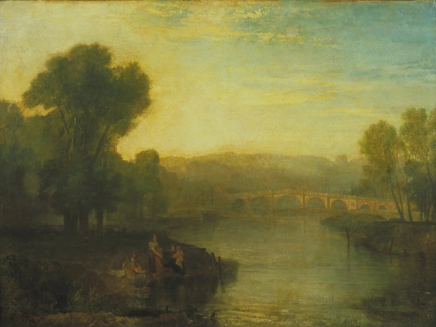 Udsigt over Richmond Hill og Bro - J. M. W. Turner