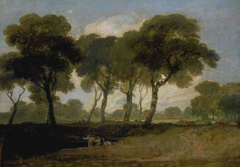 Udsigt over Clapham Common - J. M. W. Turner