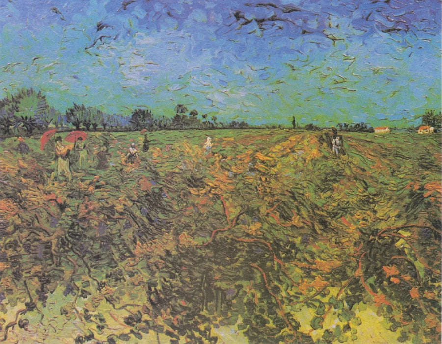 Grøn vinmark - Vincent van Gogh