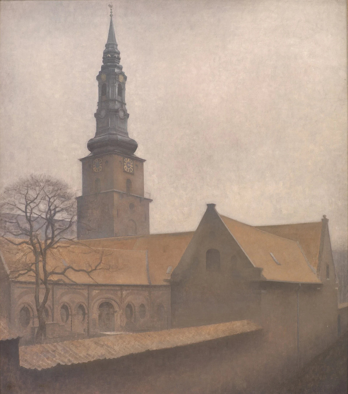 Peterskirken - Vilhelm Hammershøi
