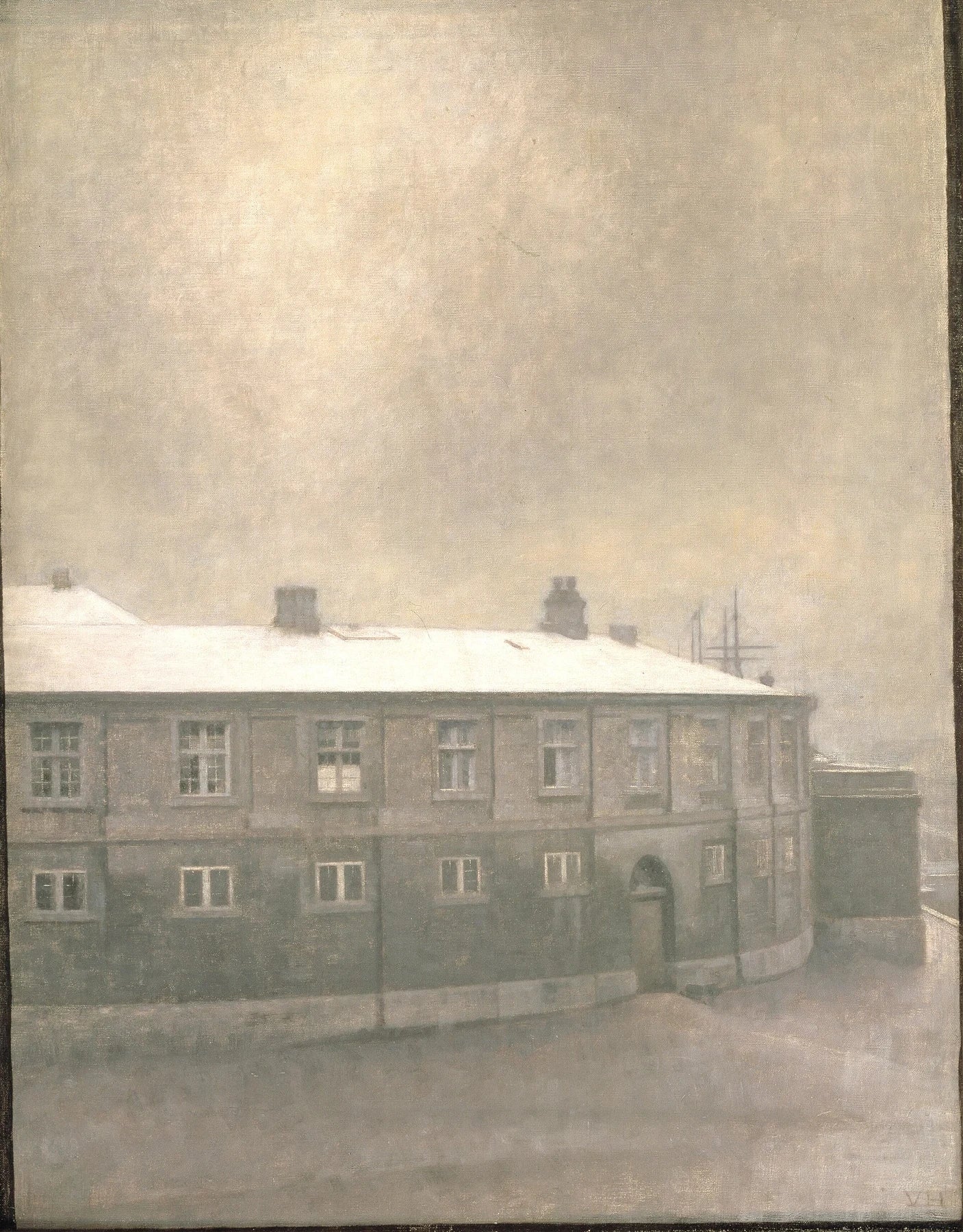 L’Ancien Christiansborg - Vilhelm Hammershøi