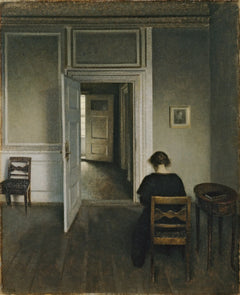 Interiør, Strandgade 30, 1906 - Vilhelm Hammershøi