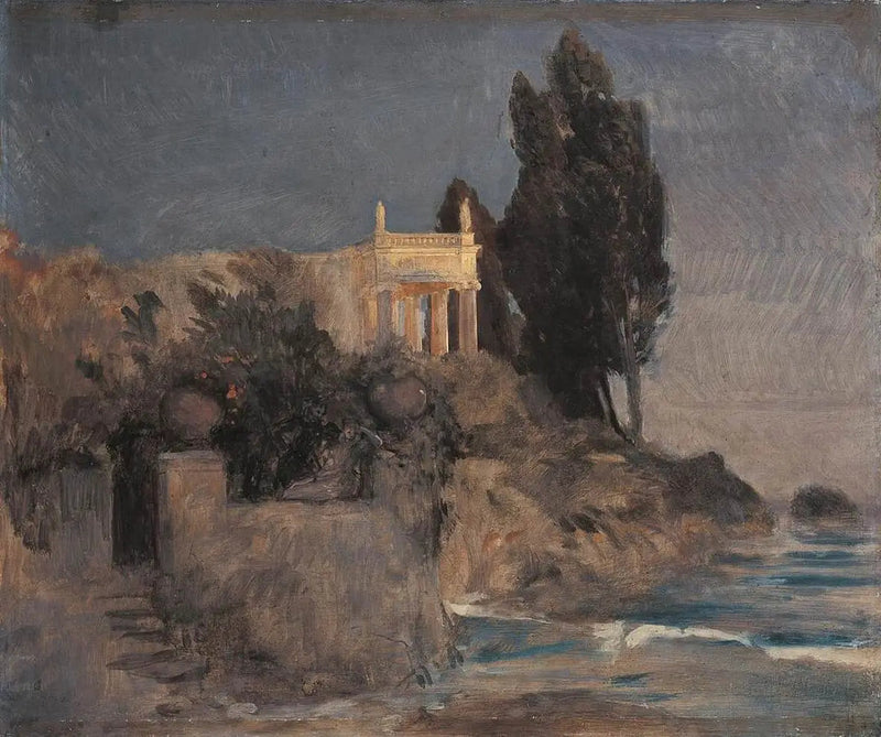 Villa ved havet - Arnold Bøcklin