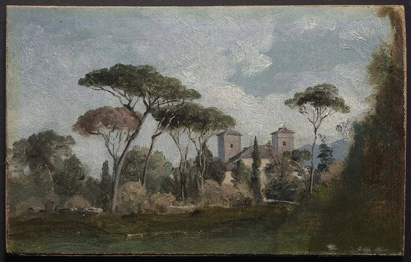 Villa Borghèse, Rom - George Inness