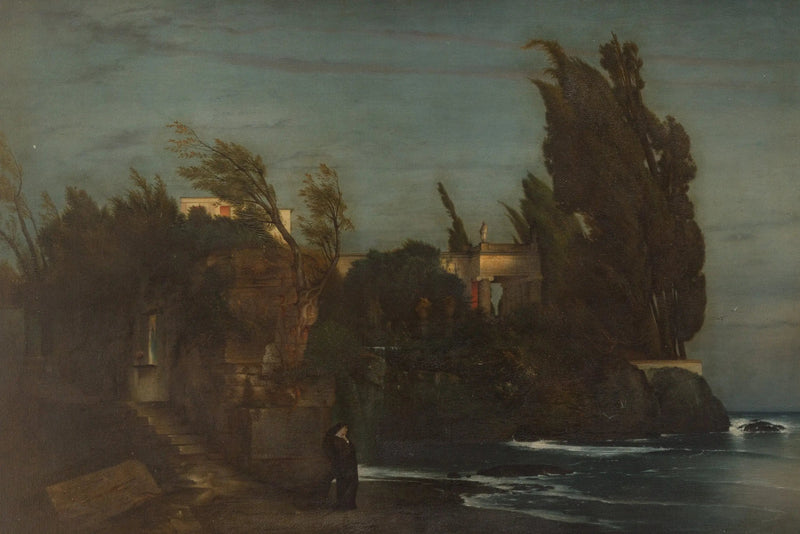Villa ved havet - Arnold Bøcklin