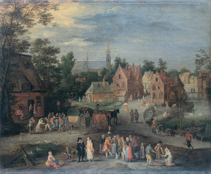 Village flamand - Pieter Gysels