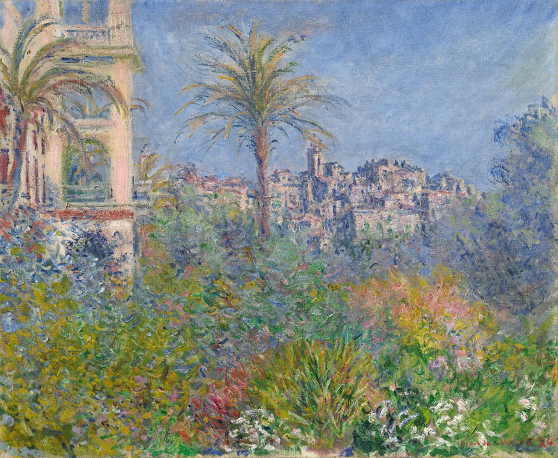 Villaer i Bordighera - Claude Monet
