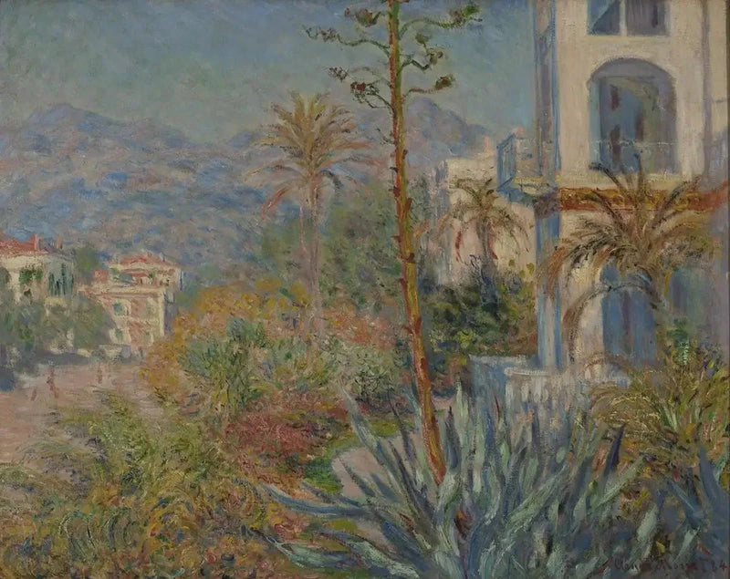 Villaerne i Bordighera W856 - Claude Monet